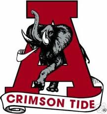 Alabama Crimson Tide with Elephant Tattoo Design