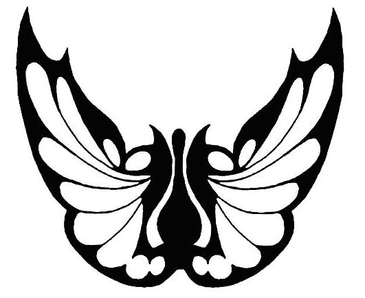 tattoo design of butterfly wings