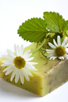 homemade herbal soap for natural healthy skin
