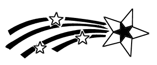 shooting star design